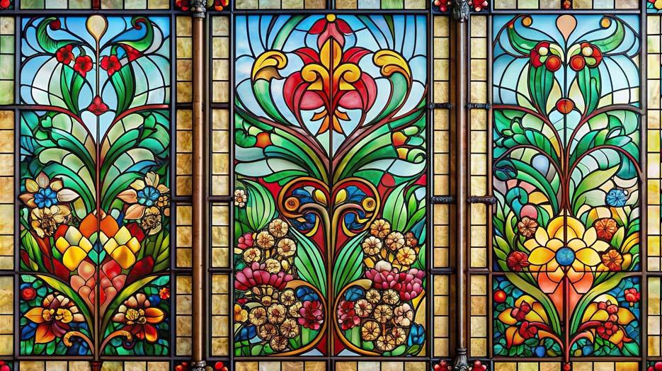 Stained Glass Panels